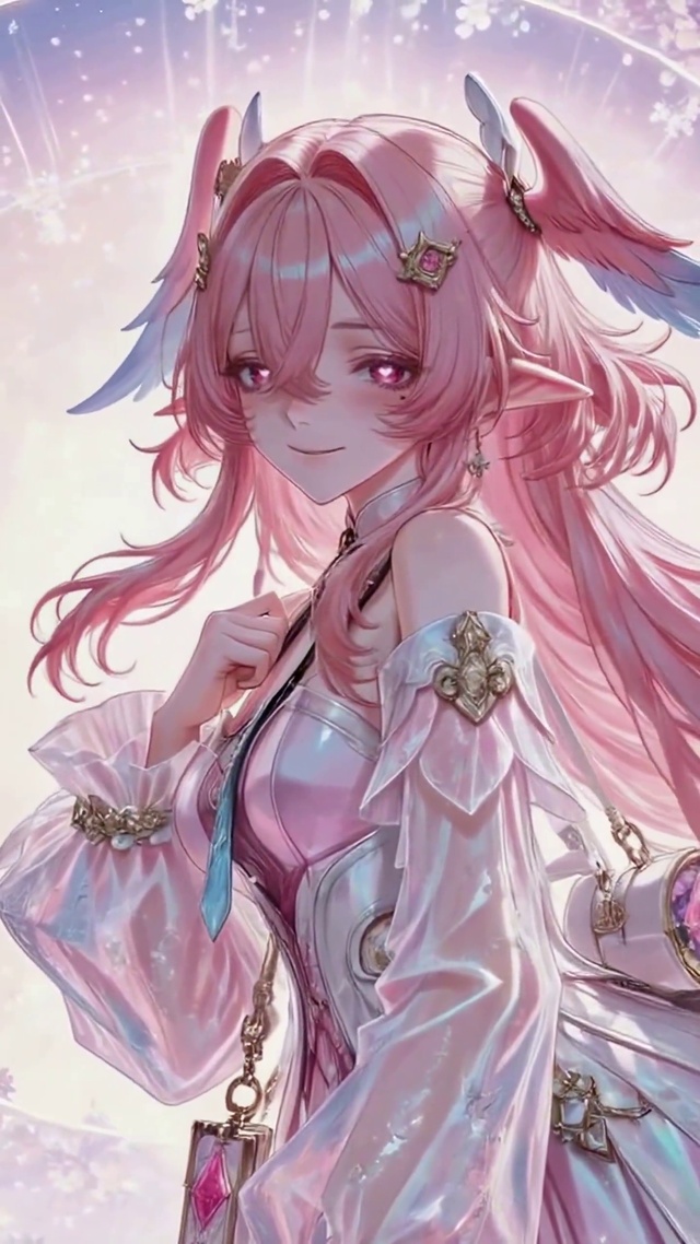 梦幻樱花粉发莉奈娅