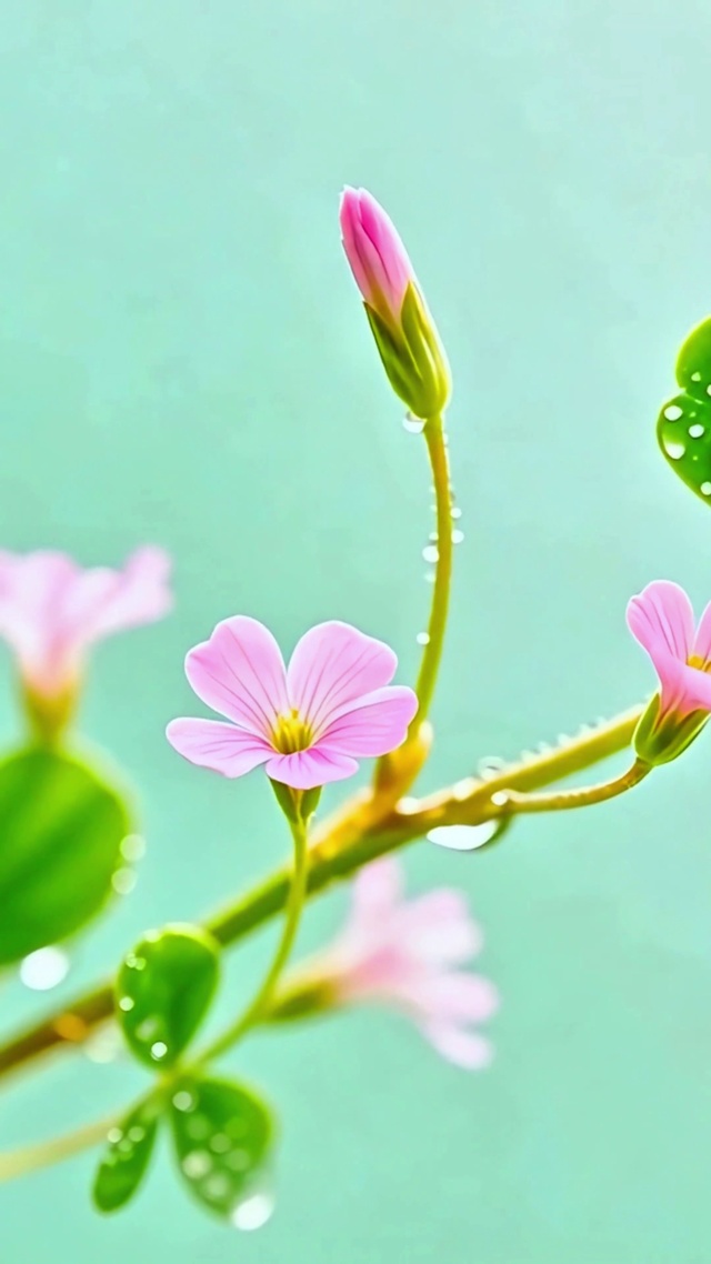 护眼治愈四叶草4K