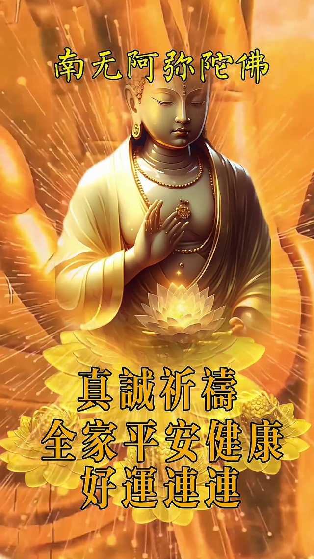 祈祷大家都平平安安，好运连连
