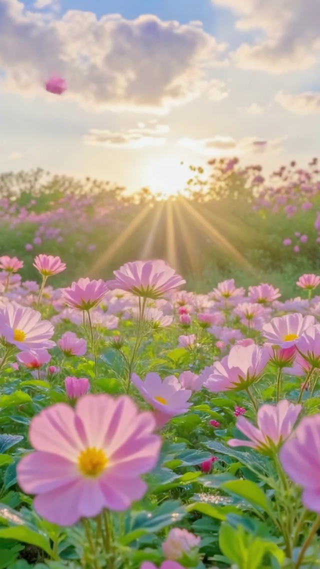 暖阳拂过格桑田