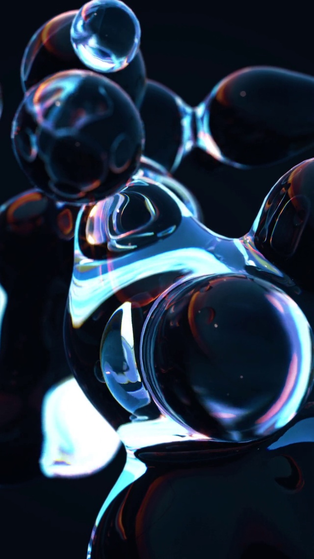 动态流动科幻炫酷锁屏