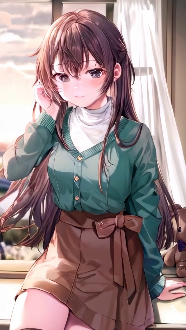 窗边美少女