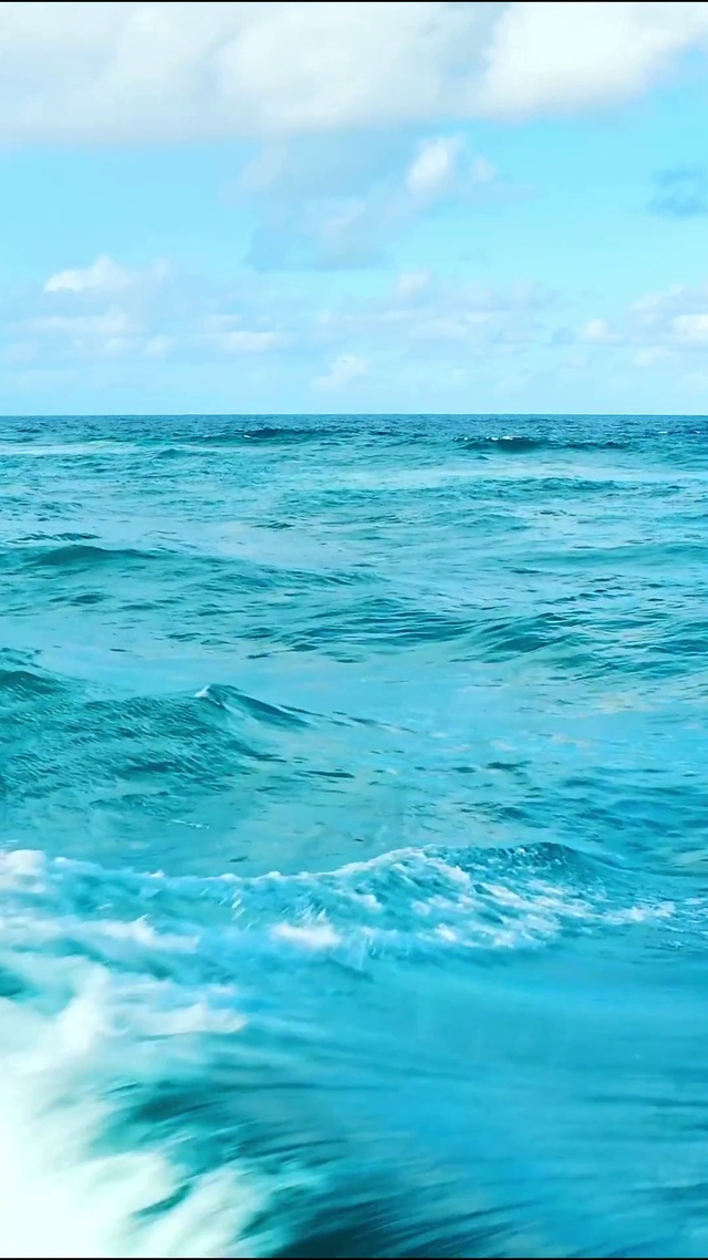 唯美大海蓝天4K