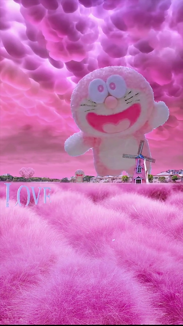 叮当猫粉黛乱子草