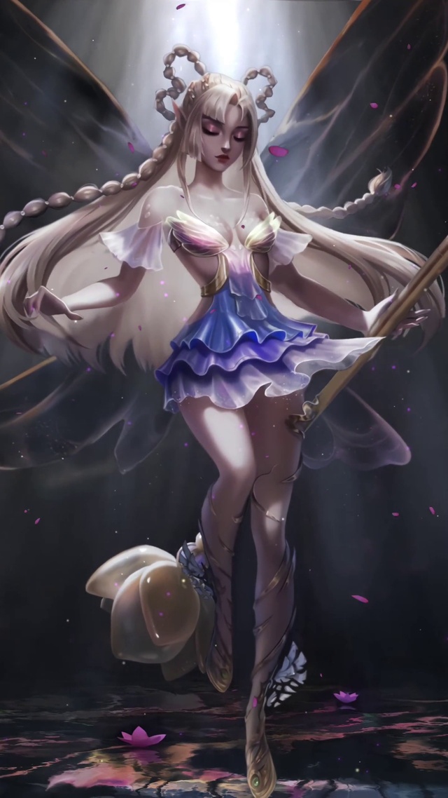 二次元清纯美少女