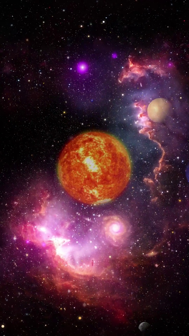 宇宙星云-太阳系