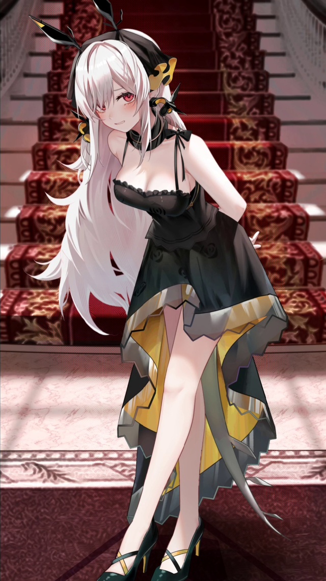 黑礼服兽娘小姐姐4k