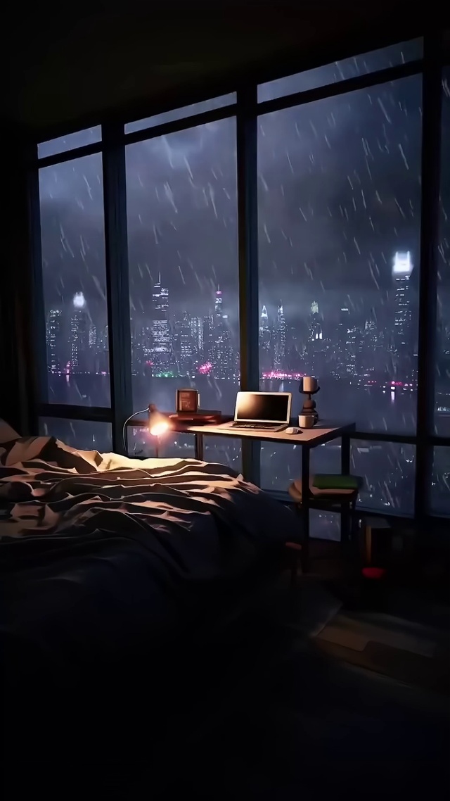 下雨的城市