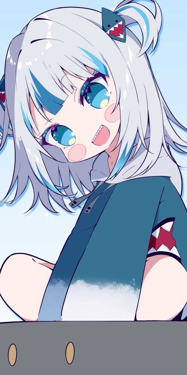 超可爱的Gawr Gura！