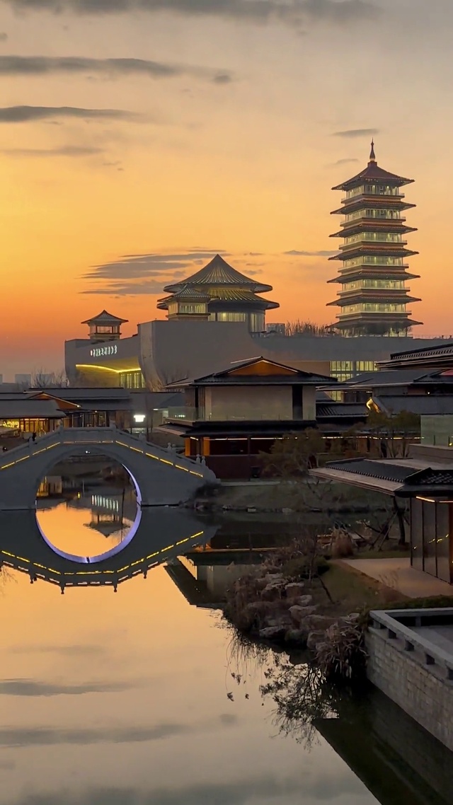 黄昏小镇