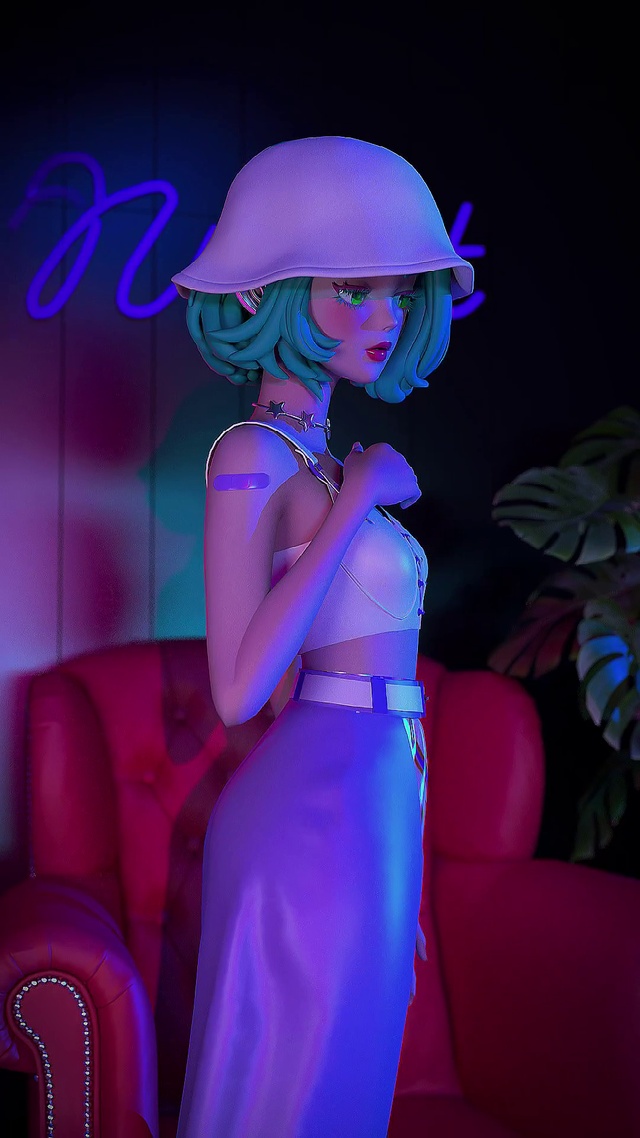 一见钟情甜酷少女