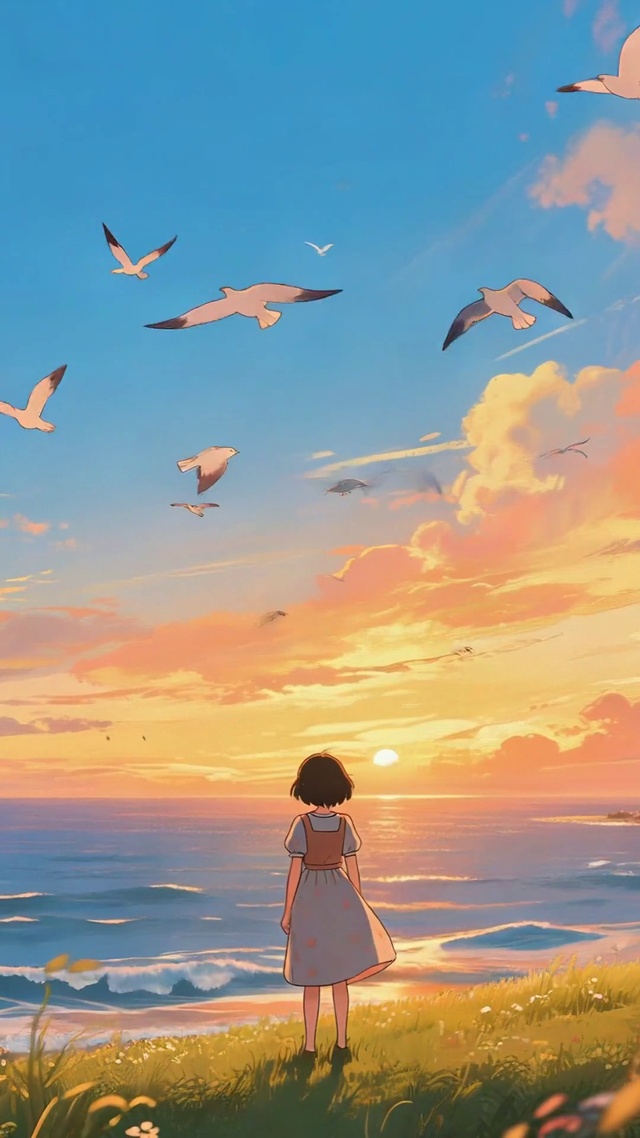 浪漫海边