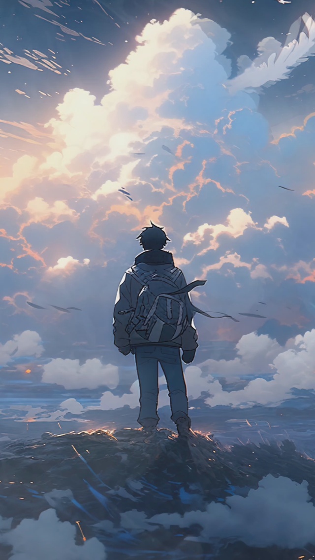 山颠云海许个愿吧