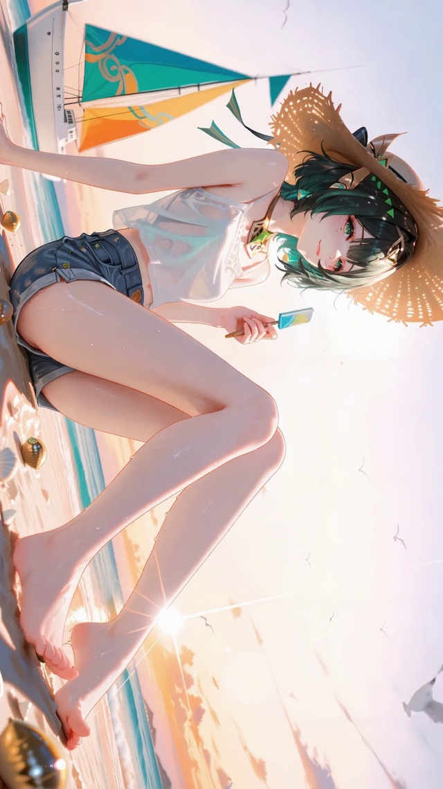 阳光沙滩美少女-奈芙尔