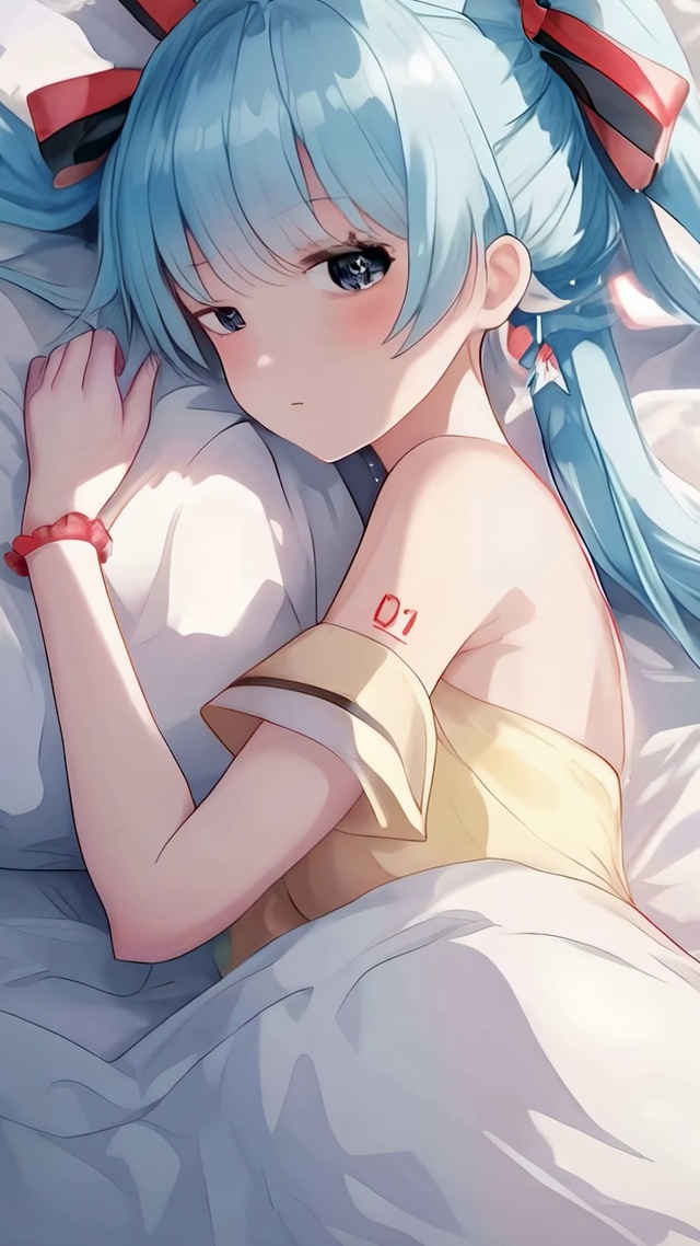 午睡少女