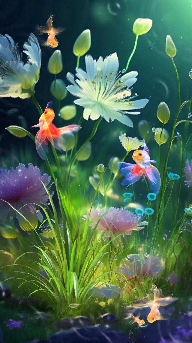 锦鲤送福，如鱼得水
