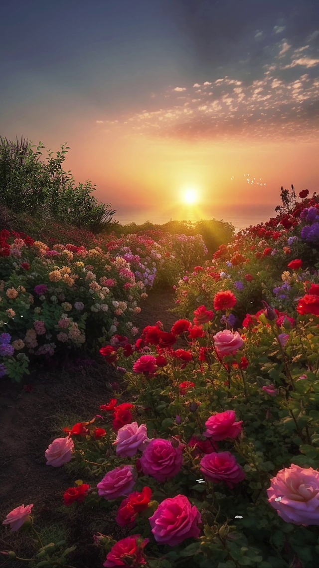 玫瑰花海