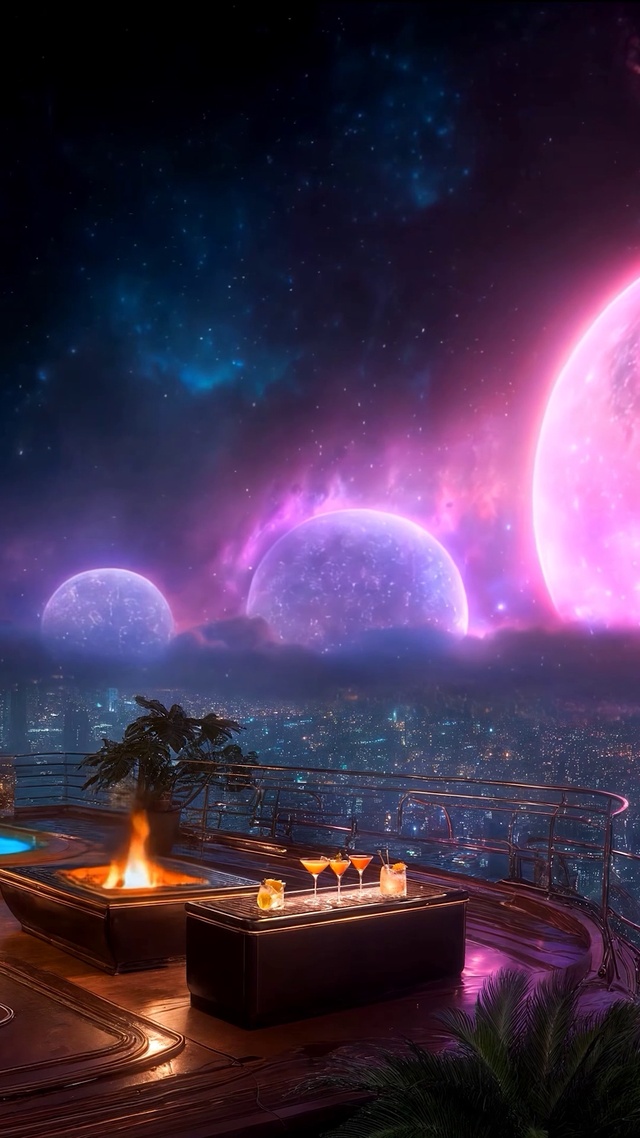 科幻星球城市