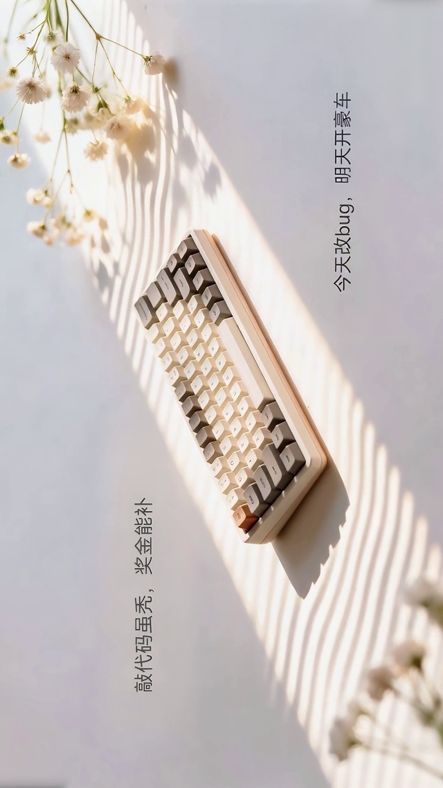 键盘与治愈光影