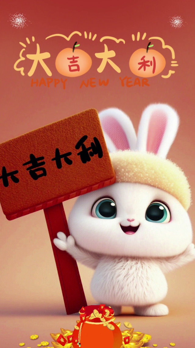 大吉大利兔宝宝
