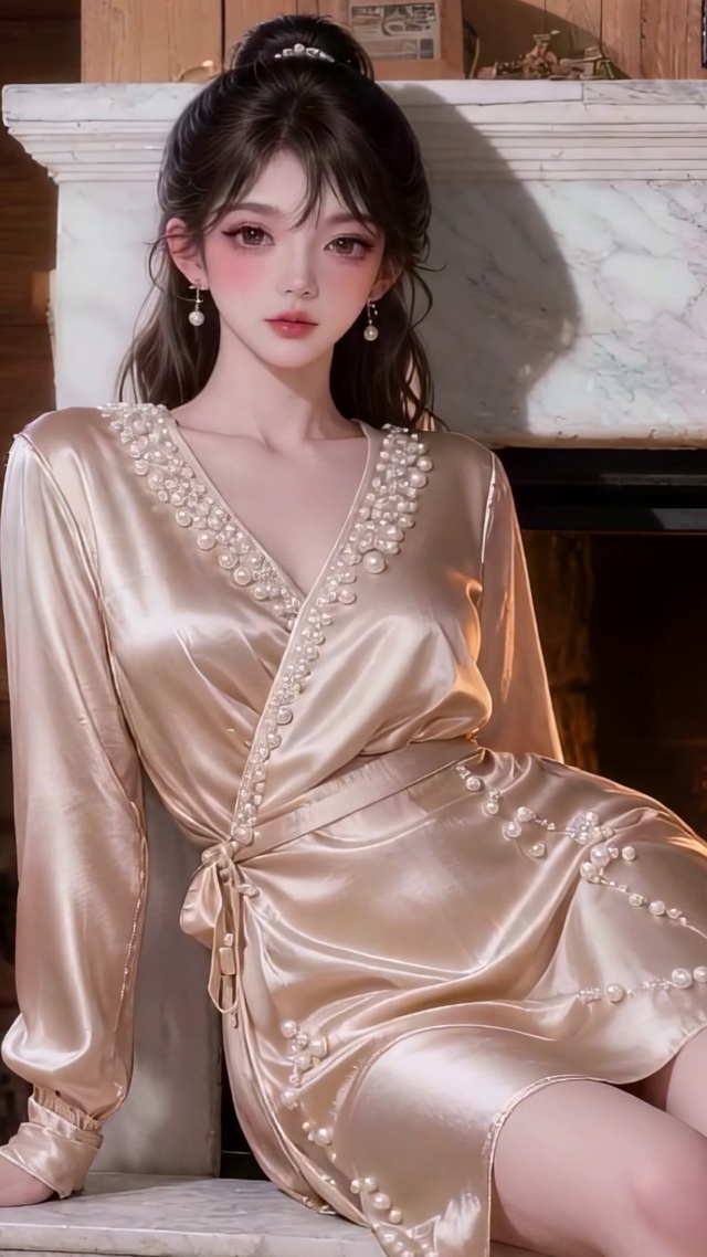 炉火女孩