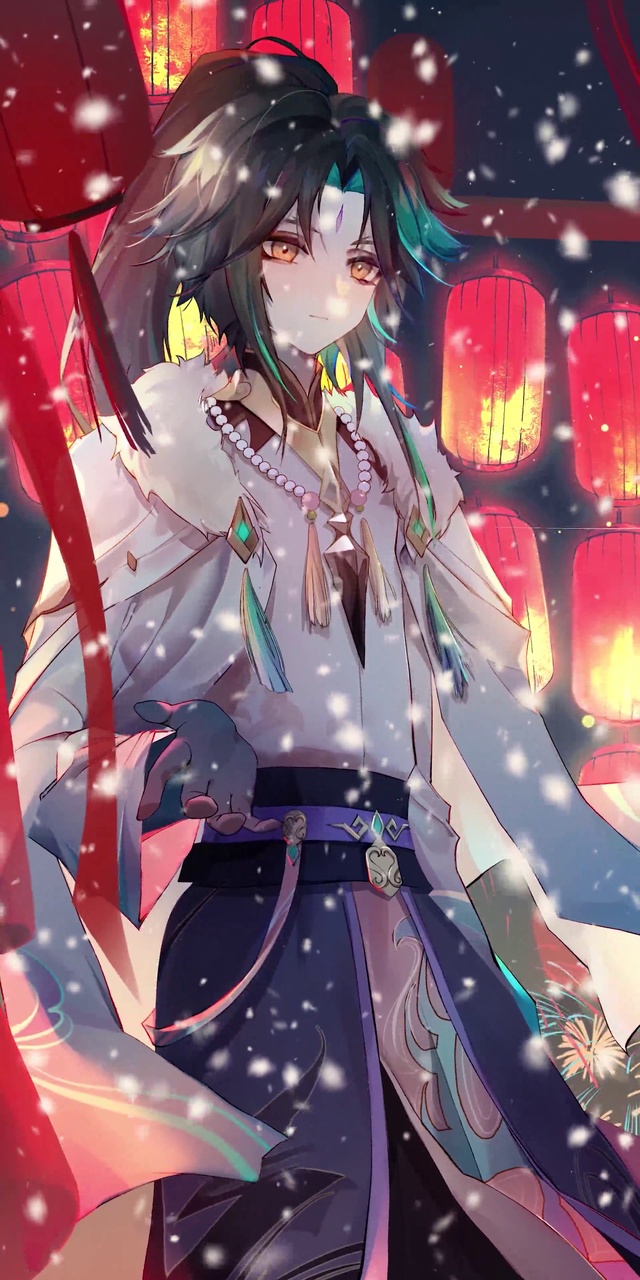 魈 烟花-画师：丞十一