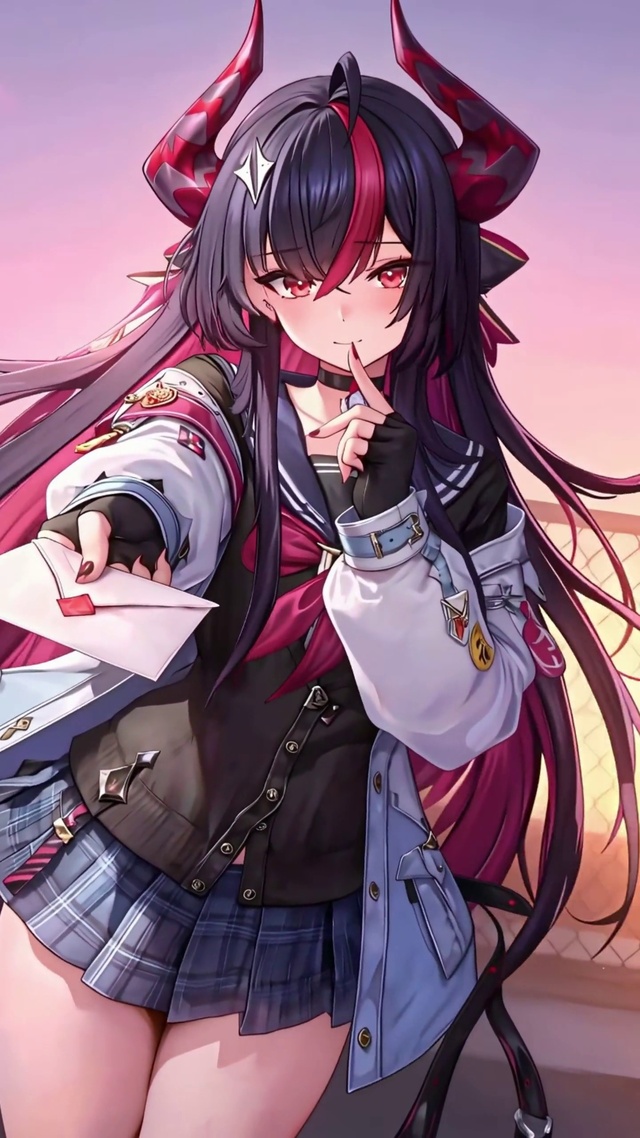 夕阳真红
