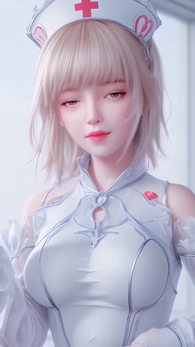 清纯阳光元气优雅护士美少女
