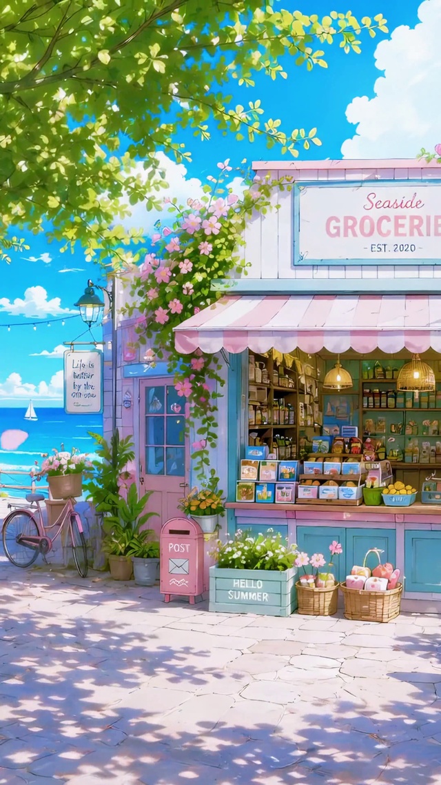 治愈海边浪漫杂货店