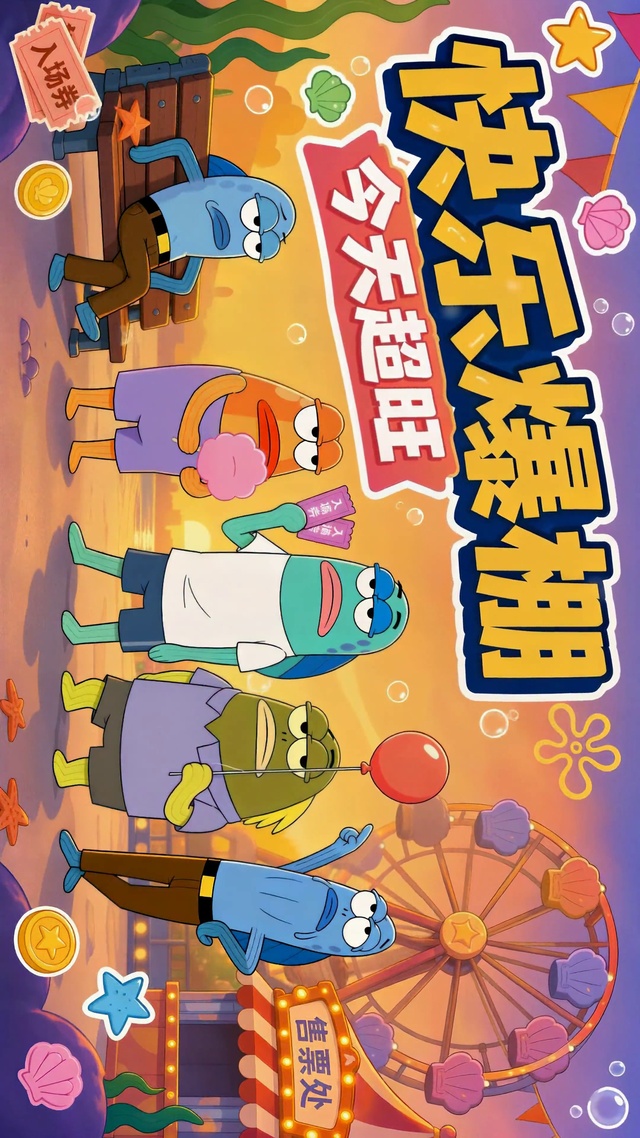 海底乐园快乐爆棚路人鱼