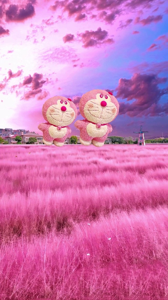 可爱粉黛乱子草