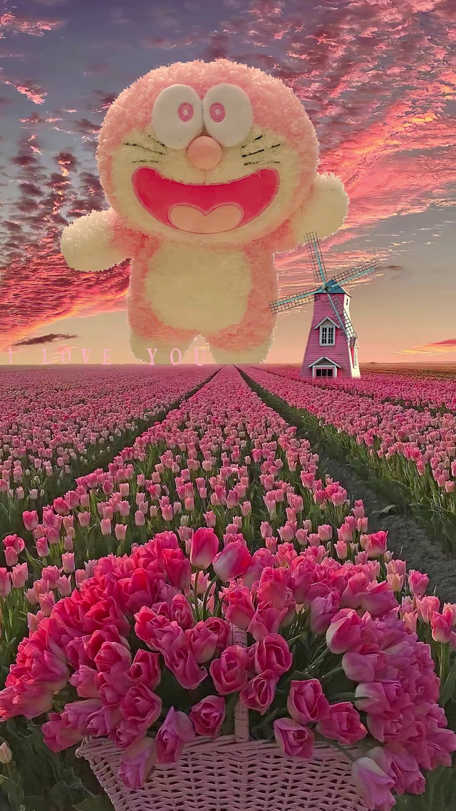 和多啦畅游花海