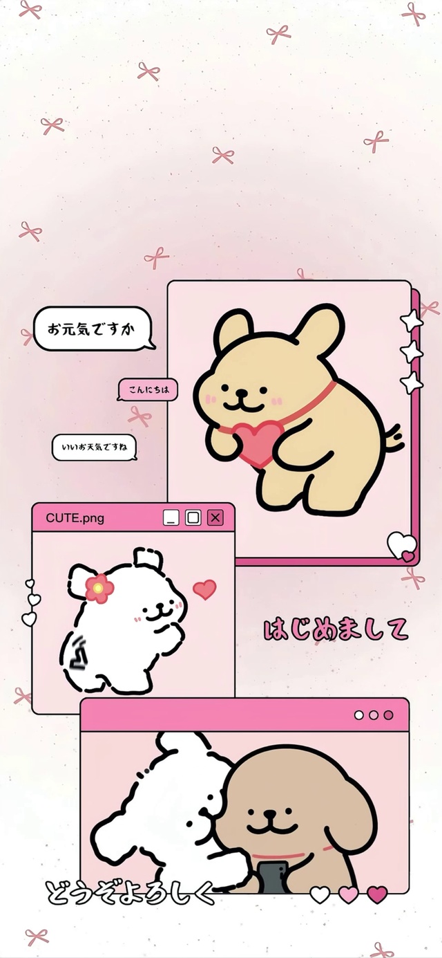 线条小狗diy