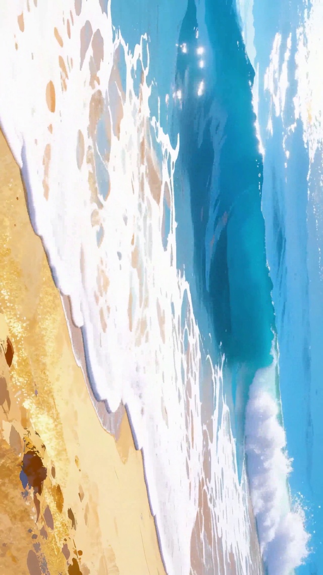 白浪沙滩：阳光海岸的活力海浪