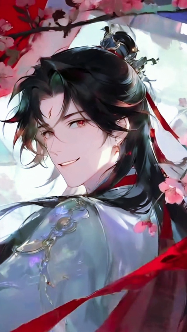 古风花下阳光少年
