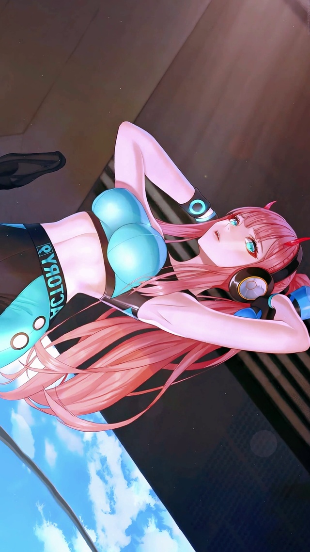 4K运动女孩
