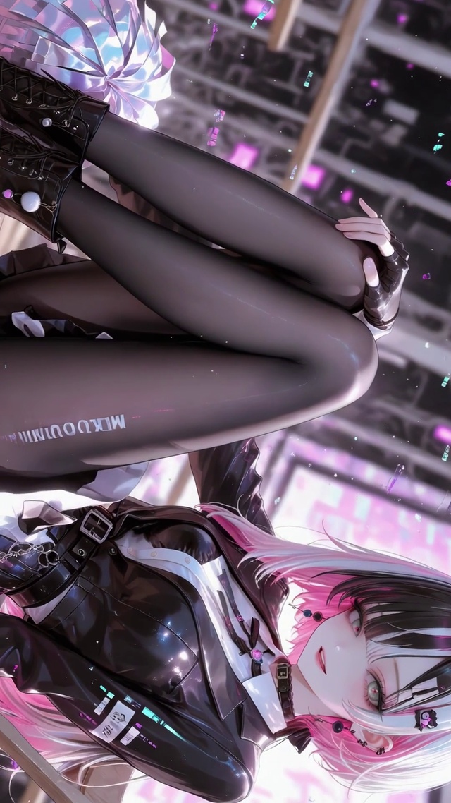 纯欲黑丝美女