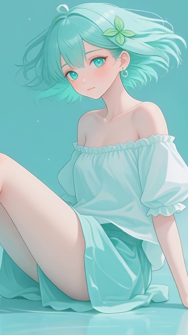 小清新美女壁纸