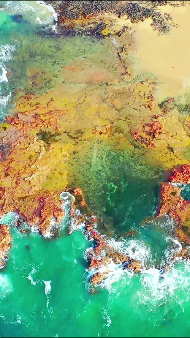 4K俯瞰唯美大海