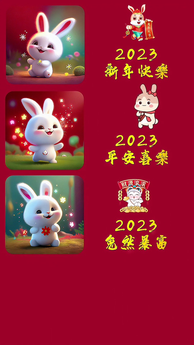 2023兔年大吉