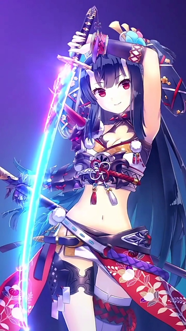 百鬼绫目武士少女