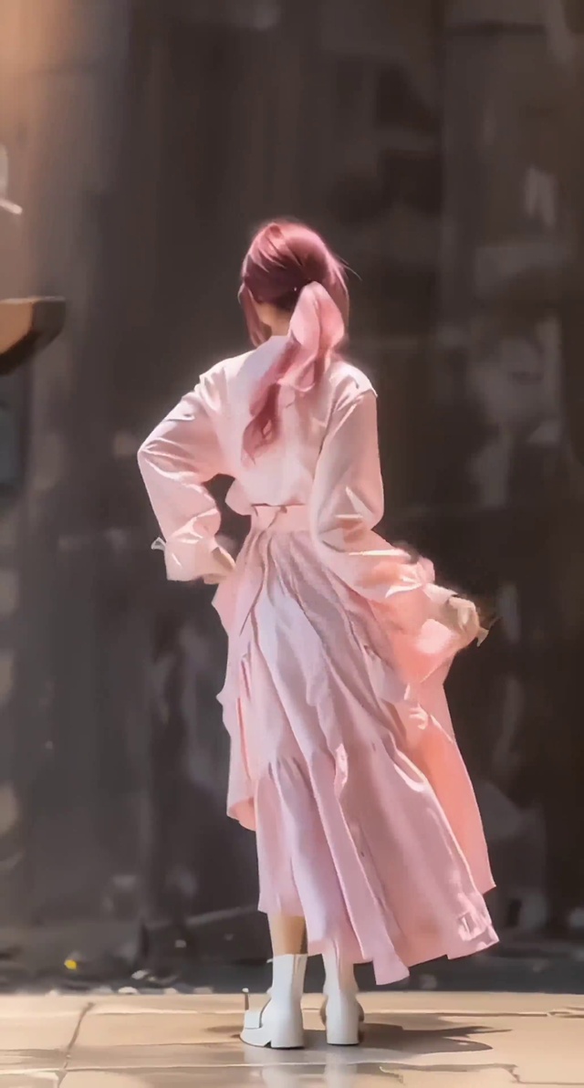 国风美女跳舞