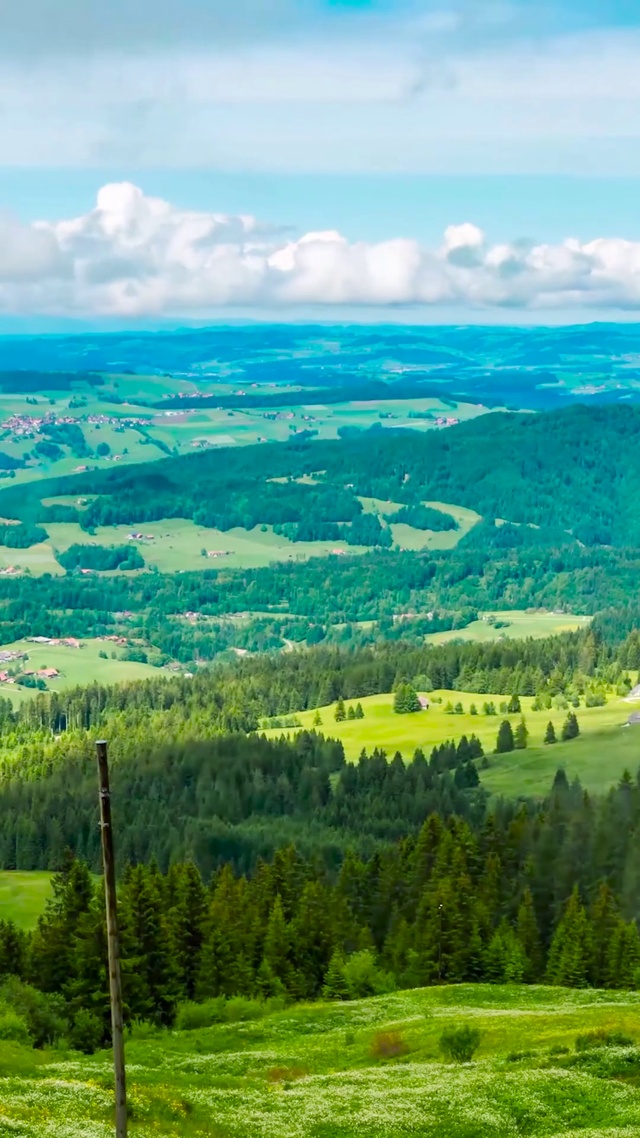 唯美草原风景延时