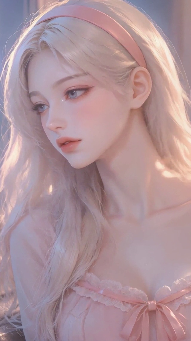 雨窗边的温柔少女