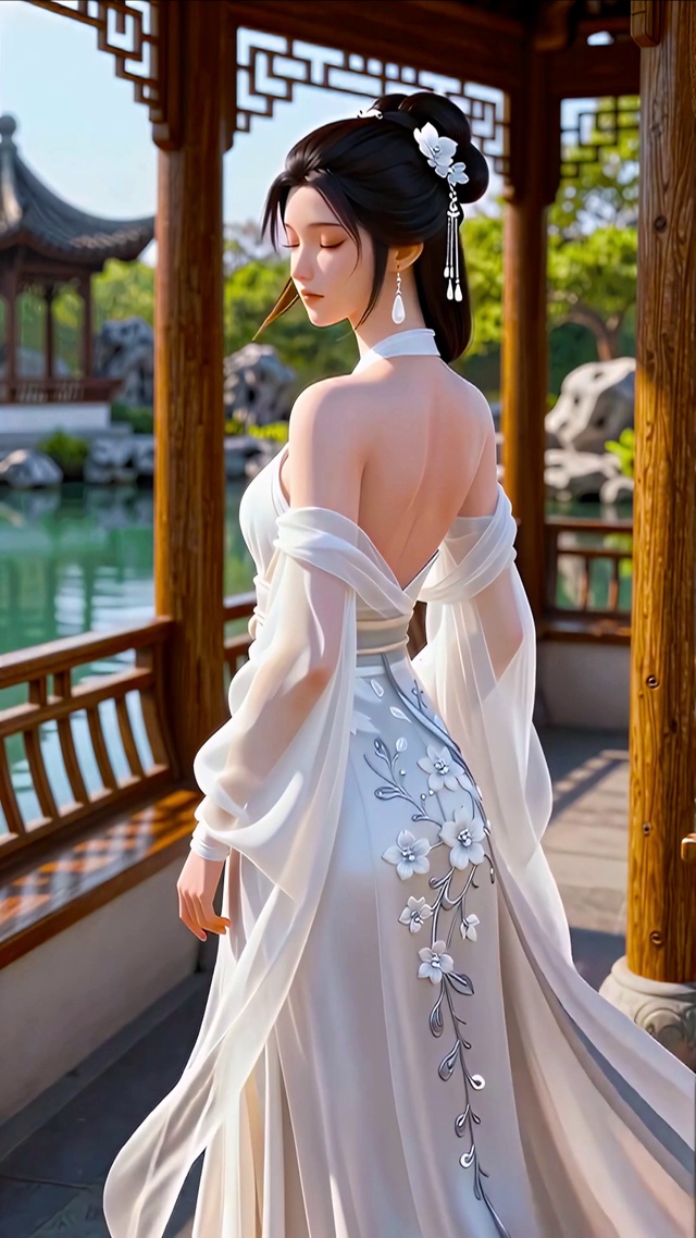 亭畔回眸