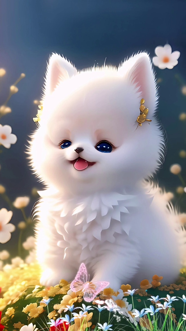 可爱狗狗