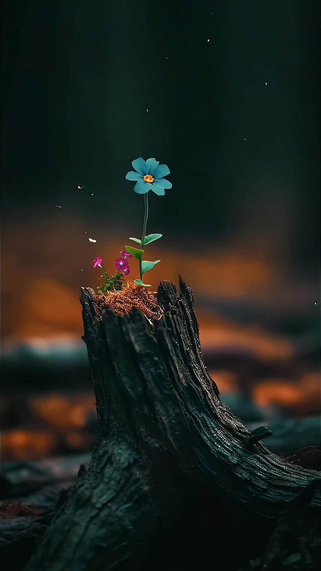 孤单的一朵花