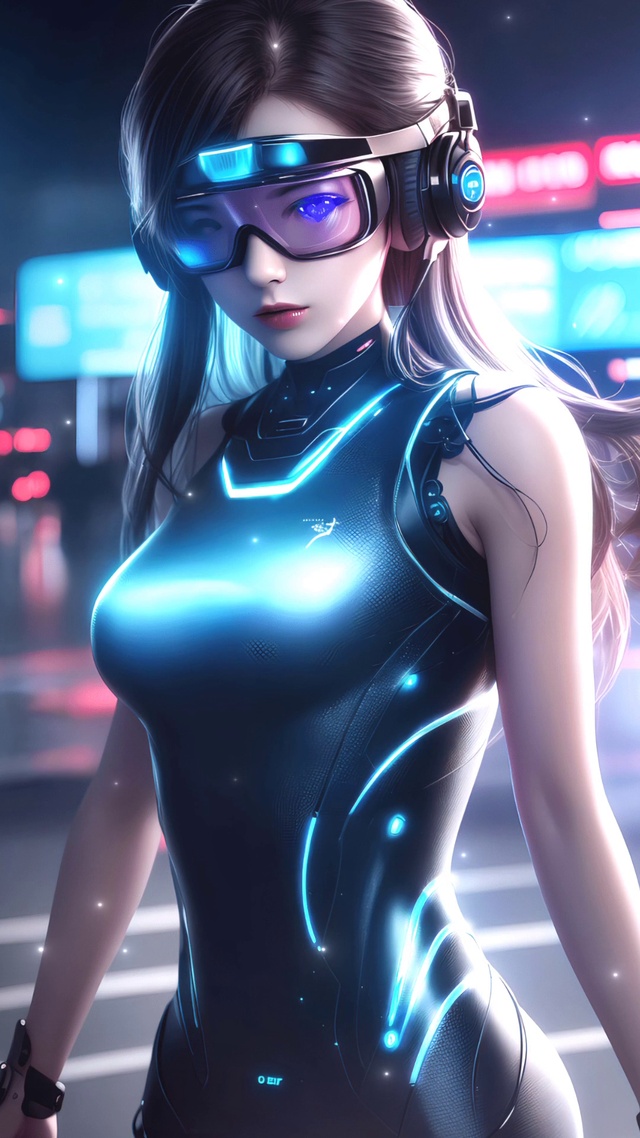 炫酷美女