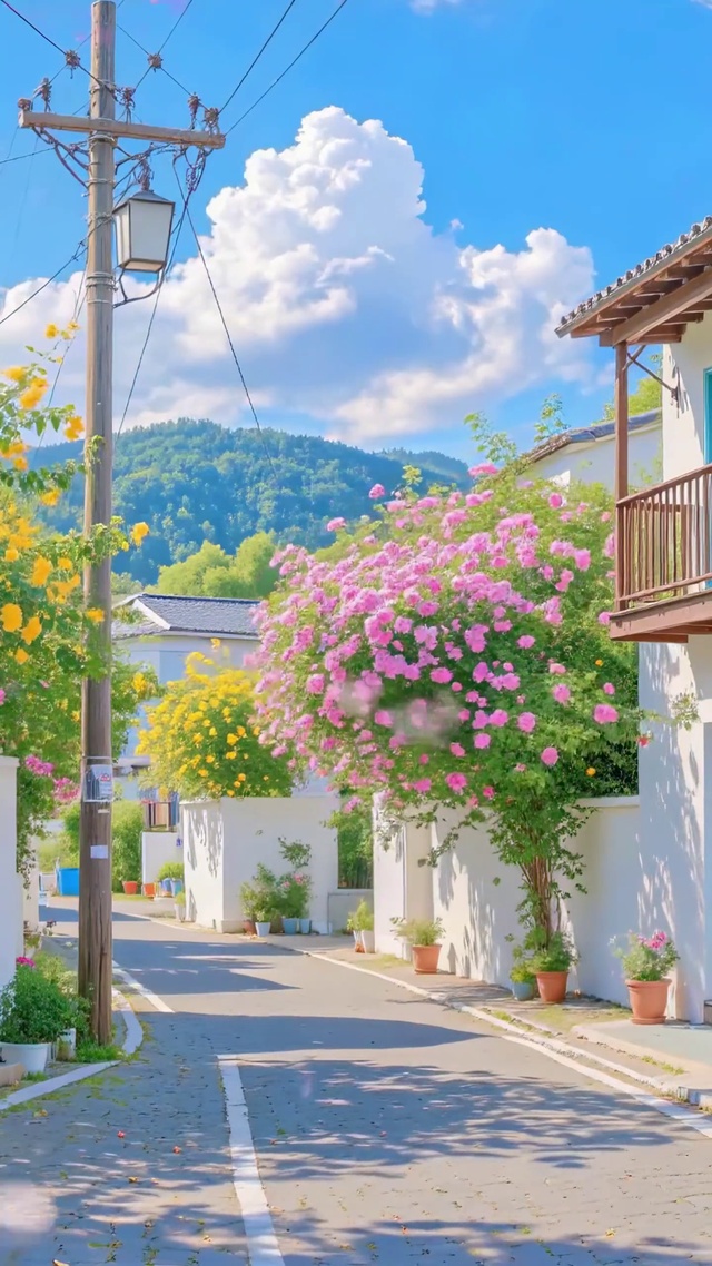 春日限定花满街巷