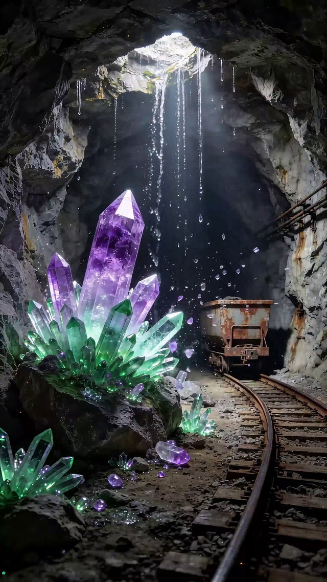 溶洞冰花